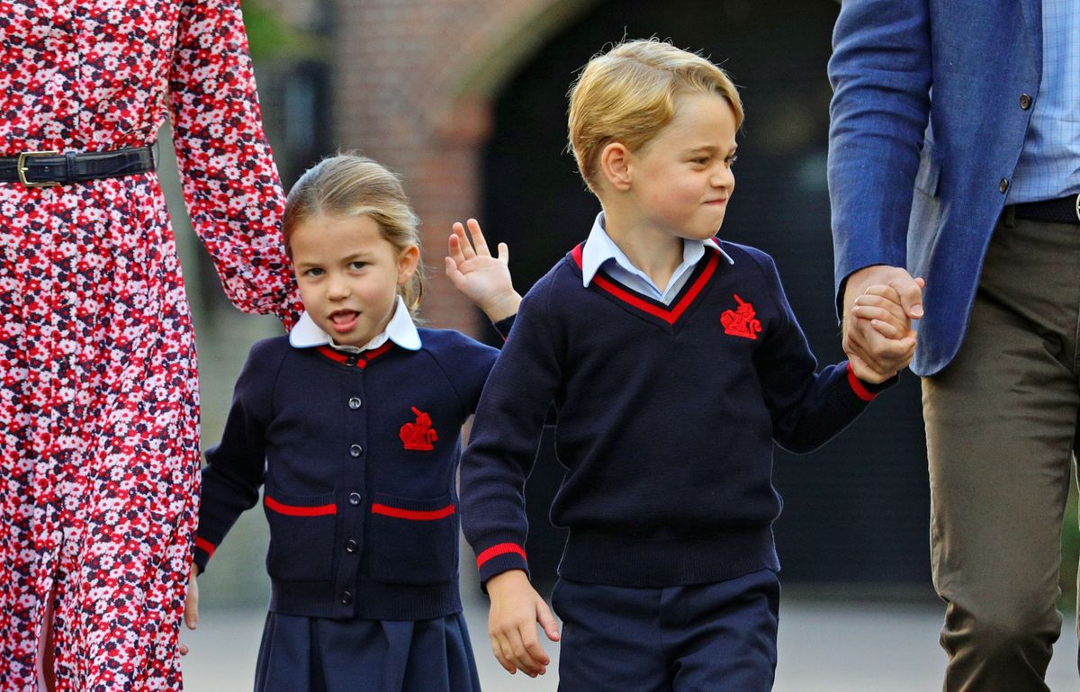 Książę George i księżniczka Charlotte napisali list do św. Mikołaja