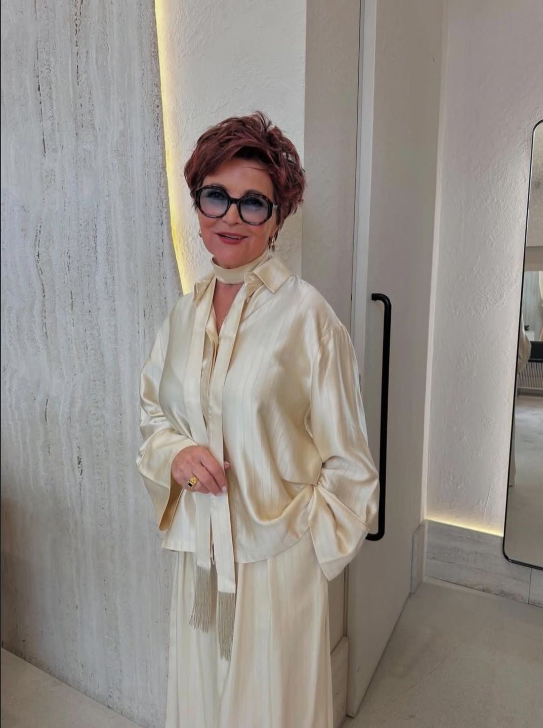 Jolanta Kwaśniewska prezentuje stylizacje