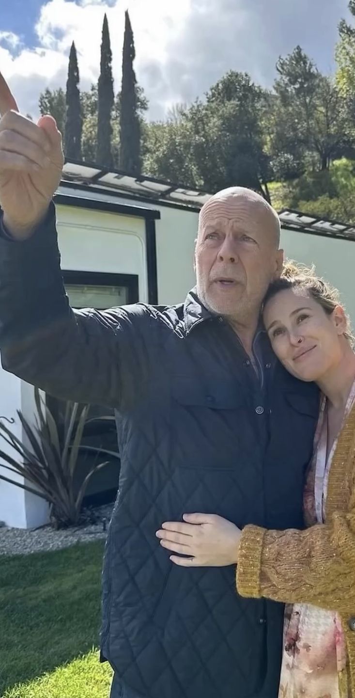 Rumer i Bruce Willis