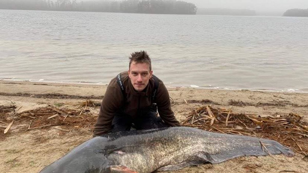 Ogromna ryba została złowiona