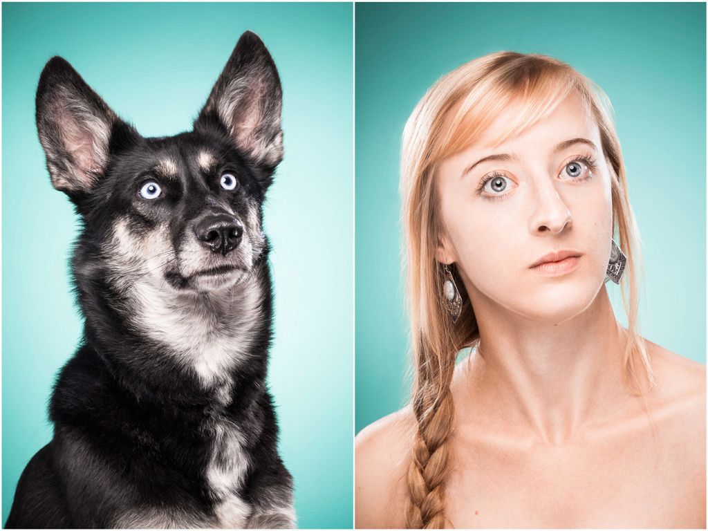 „The Dog People” - zabawne portrety ludzi, którzy naśladują swoje psy 4