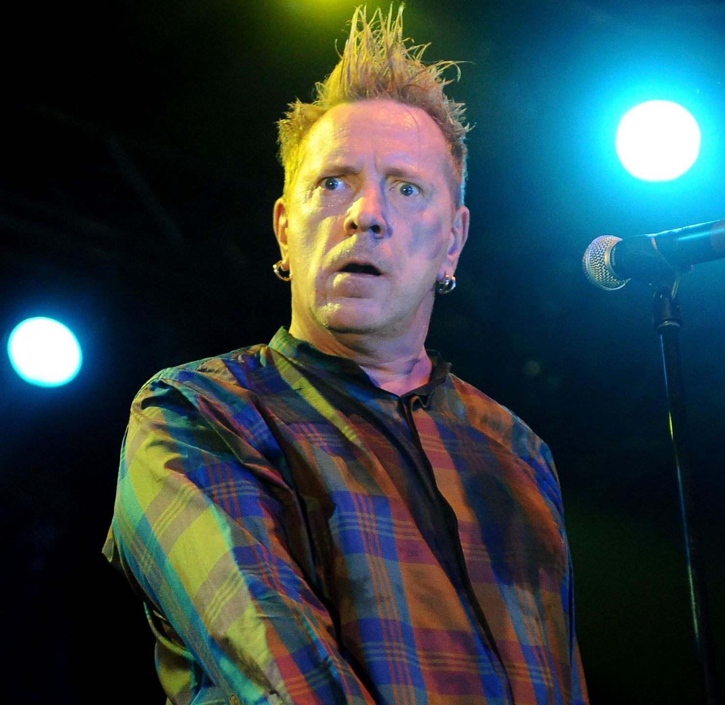 Johnny Rotten z Sex Pistols