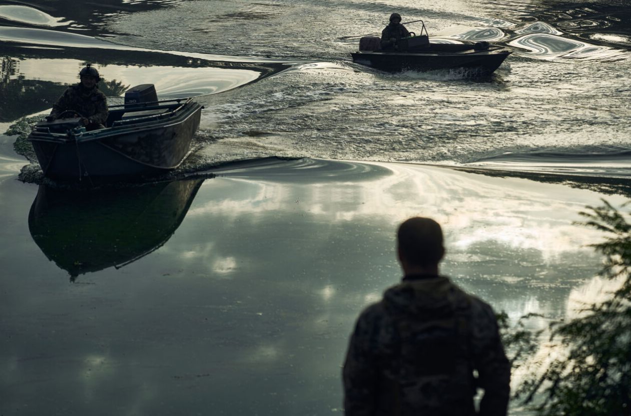 Not all Ukrainians want to fight. Some die fleeing across the river.