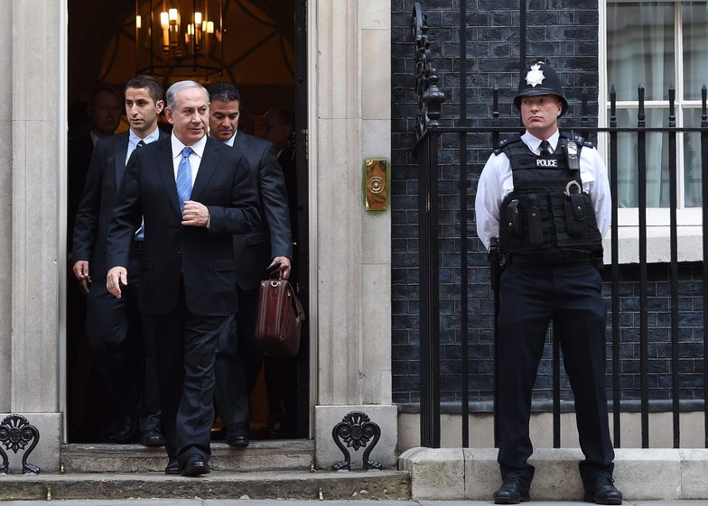 10 września 2015 r. Wizyta Benjamina Netanjahu w Londynie.
