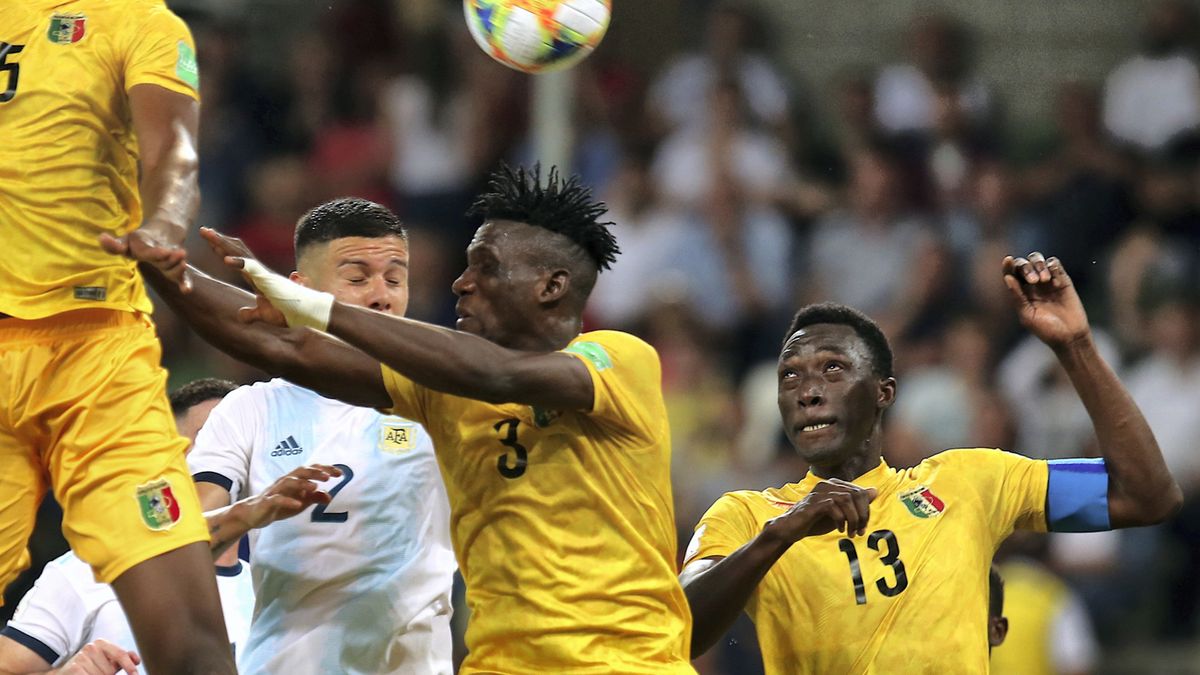 Zdjęcie z meczu 1/8 finału MŚ U20 Mali kontra Argentyna