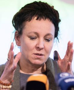 Olga Tokarczuk rzuca "slogany"? Jacek Sasin ma do niej prośbę
