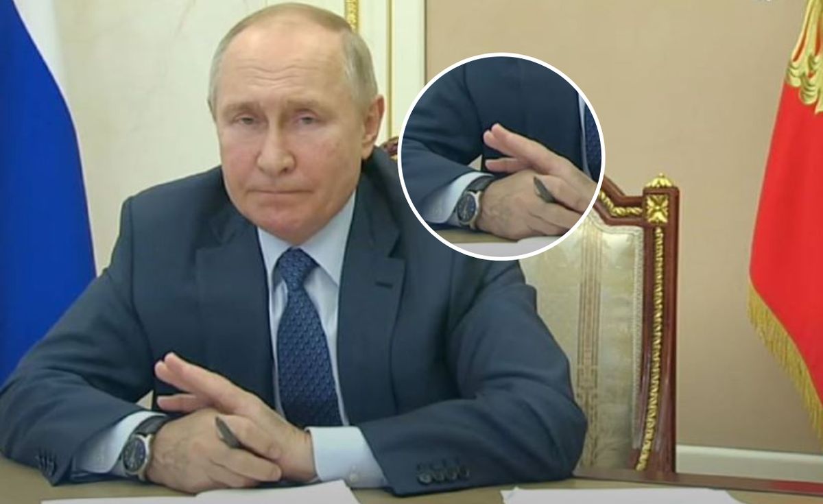 Putin nagrał spotkanie "na żywo". Zdradził go zegarek

