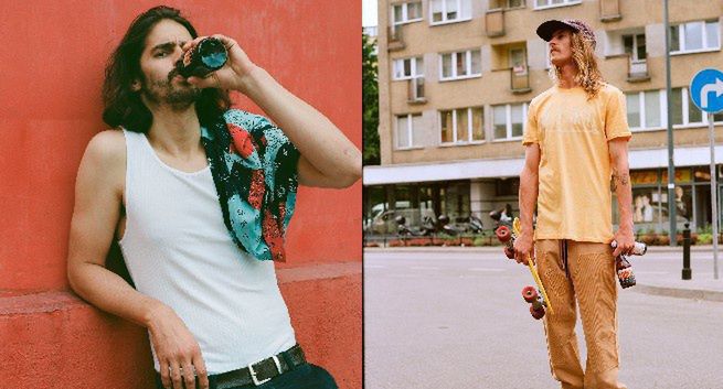 Zuza Krajewska przygotowała serię portretów dla marki Łomża Jasne Pełne