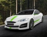 Mansory Tesla S - zielony tuning