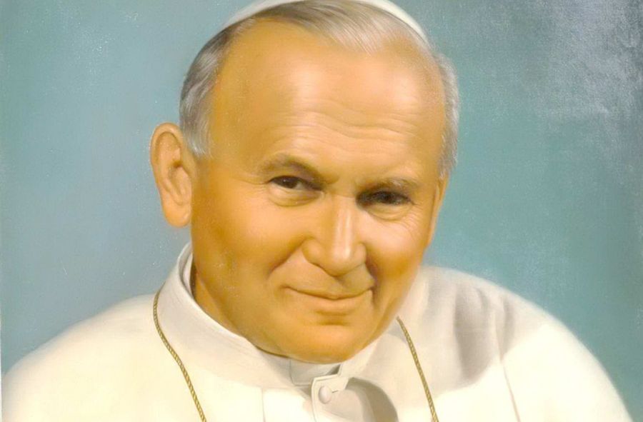 Żółty Jan Paweł II jest bohaterem memów, ale nie dlatego stracił autorytet