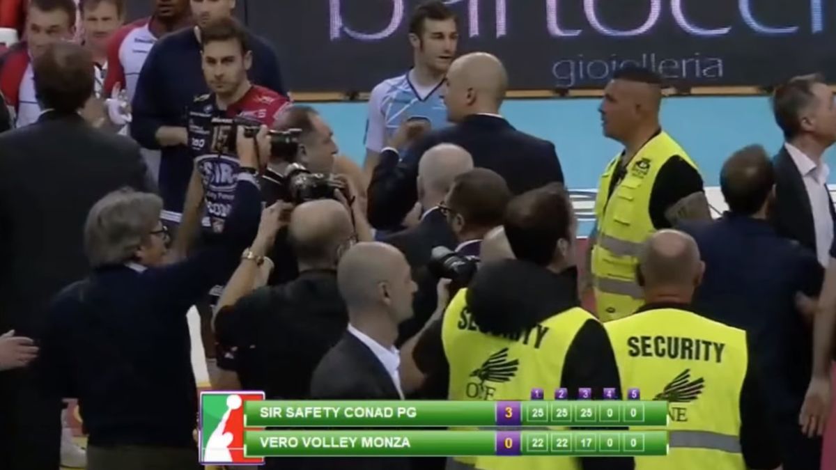 YouTube / Wielka awantura po meczu drużyny Wilfredo Leona