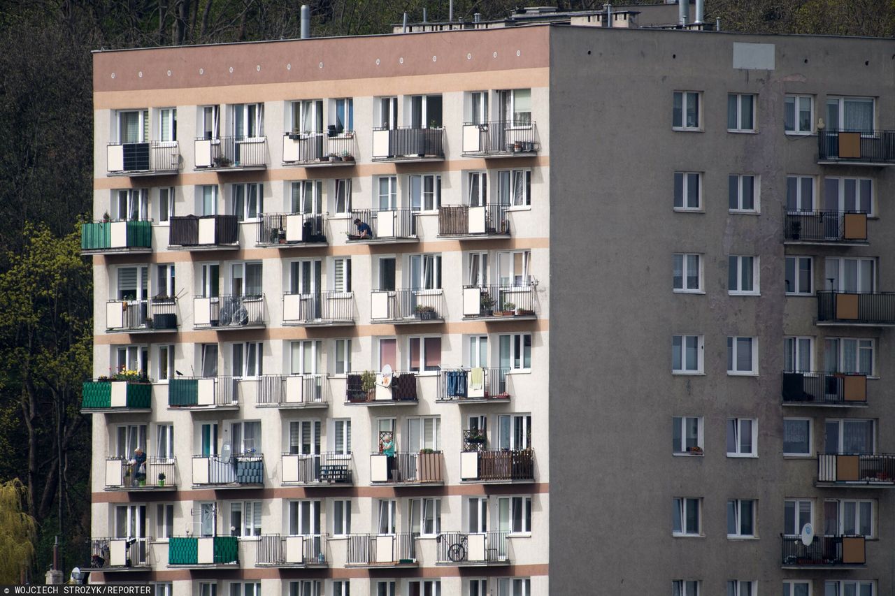 Blok na jednym z gdańskich osiedli 