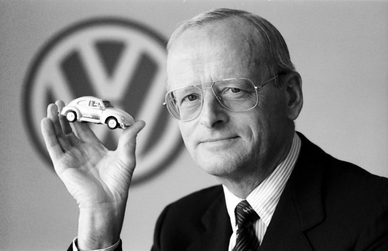 Carl Hahn, prezes zarządu Volkswagena w latach 1982-1992.
