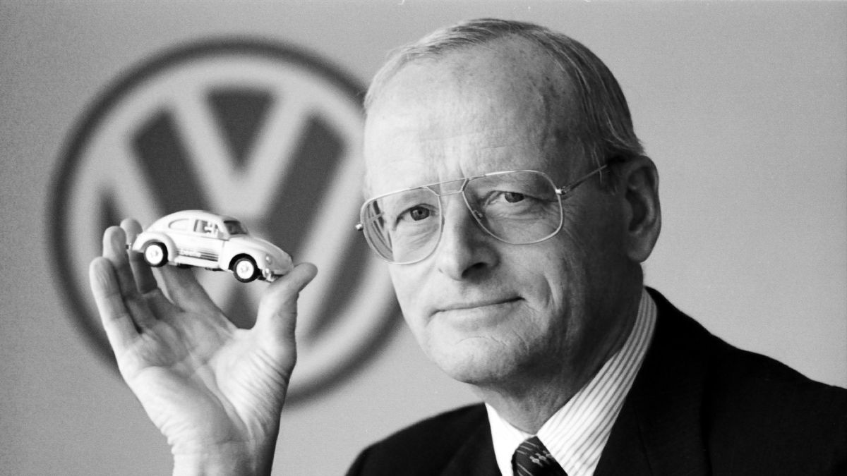 Carl Hahn, prezes zarządu Volkswagena w latach 1982-1992.