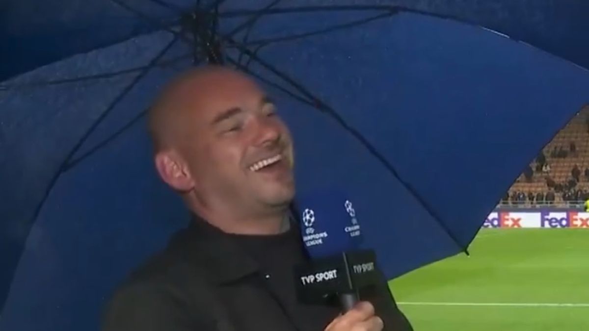Twitter / TVP Sport / Na zdjęciu: Wesley Sneijder