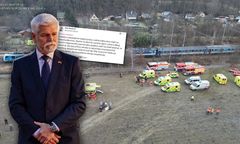 Prezydent Czech reaguje po wypadku. "Myślę o wszystkich"