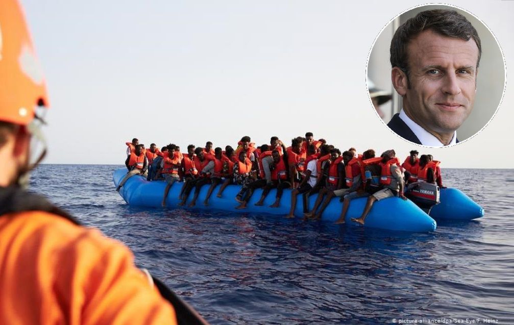 Emmanuel Macron ma plan relokacji migrantów. 14 krajów daje poparcie