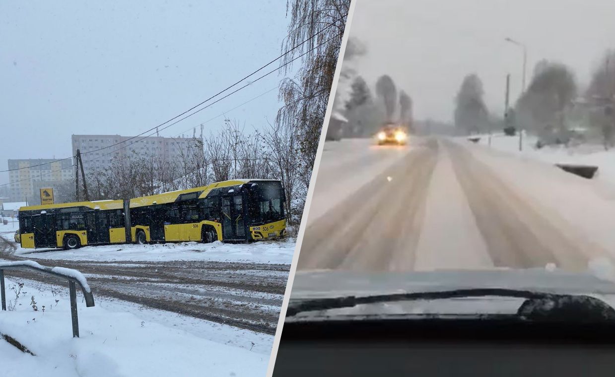 Atak zimy w Polsce. Gigantyczne śnieżyce, paraliż na niektórych drogach
