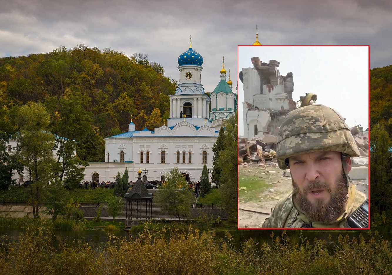 Klejnot Ukrainy zniszczony. Zobacz to miejsce po przejściu Rosjan