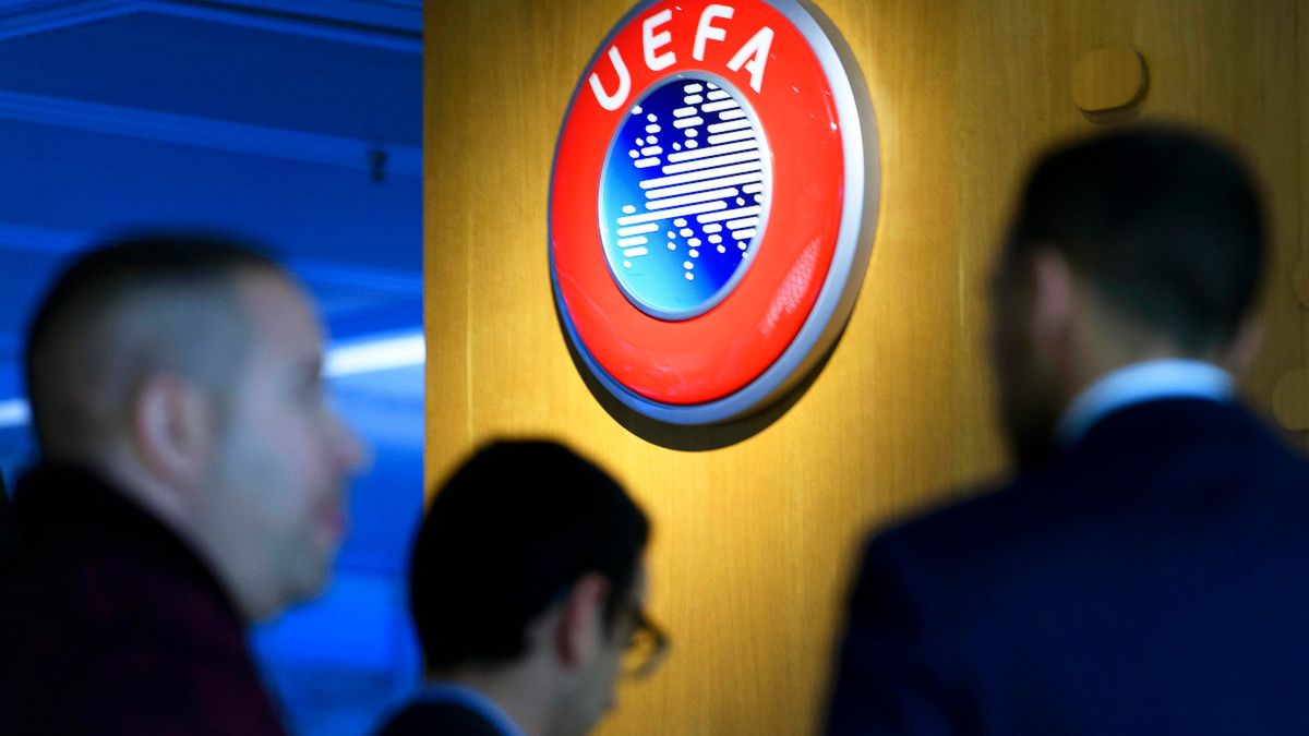 Zdjęcie okładkowe artykułu: PAP/EPA / LAURENT GILLIERON / Logo UEFA