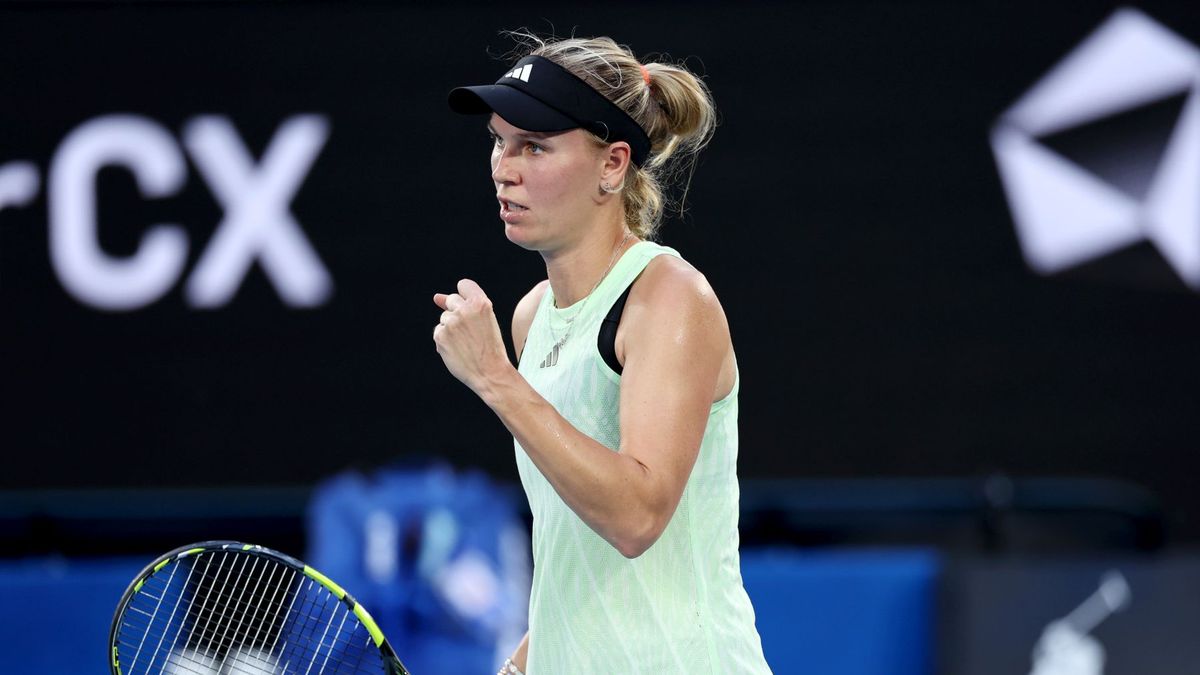 Getty Images / Cameron Spencer / Na zdjęciu: Karolina Woźniacka