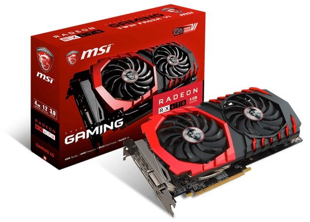 MSI Radeon RX 470 Gaming 4G karta graficzna