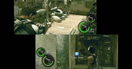 Dziwny splitscreen w Resident Evil 5