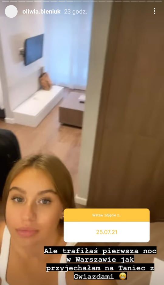 Oliwia Bieniuk - warszawski apartament
