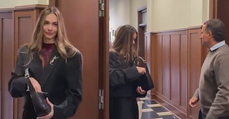 TYLKO NA PUDELKU: Poruszona Marcela Leszczak opuszcza salę rozpraw ZE ŁZAMI w oczach (WIDEO)