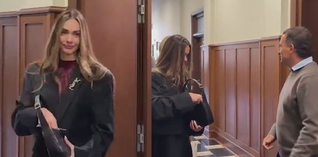TYLKO NA PUDELKU: Poruszona Marcela Leszczak opuszcza salę rozpraw ZE ŁZAMI w oczach (WIDEO)