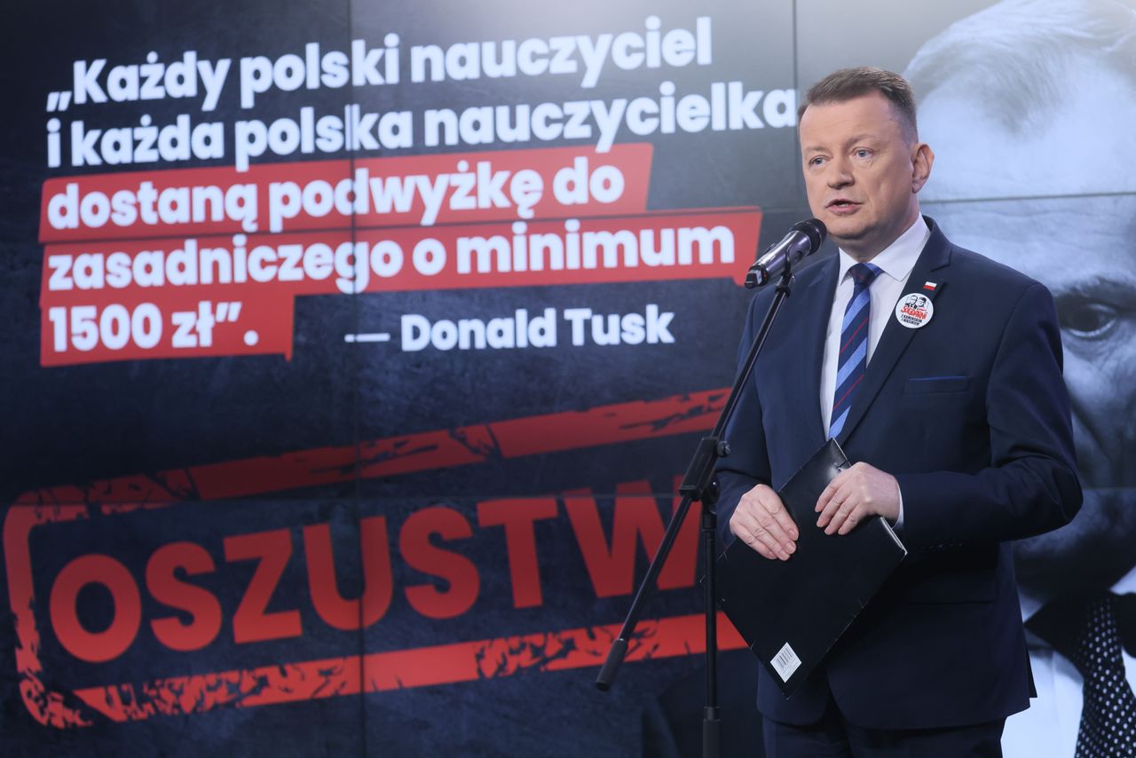 PiS uderza w rząd Tuska. Upomina się o pensje nauczycieli