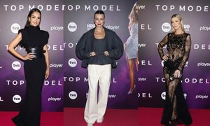 Plejada gwiazd na imprezie "Top Model": Joanna Krupa W PRZEŚWITACH, elegancka Katarzyna Sokołowska, Klaudia El Dursi cała na czarno (ZDJĘCIA)