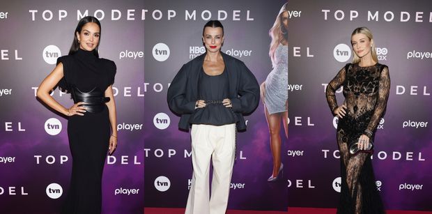 Plejada gwiazd na imprezie "Top Model": Joanna Krupa W PRZEŚWITACH, elegancka Katarzyna Sokołowska, Klaudia El Dursi cała na czarno (ZDJĘCIA)