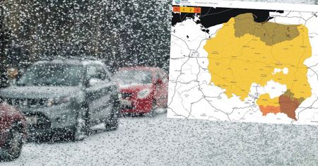 Pogoda. Front idzie przez Polskę. Następne regiony ze śnieżycami. Rano zmiana