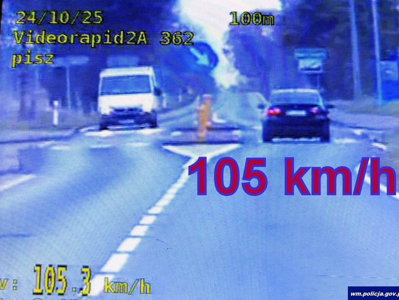 Pisz: 19-latka straciła prawko za rażące przekroczenie prędkości