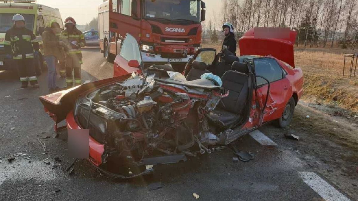 Koszmarny wypadek pod Garwolinem