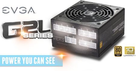EVGA SuperNOVA G2L: porządne zasilacze z podświetleniem LED