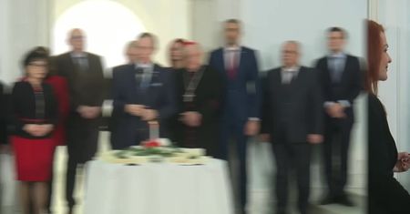 Bożonarodzeniowy opłatek w parlamencie