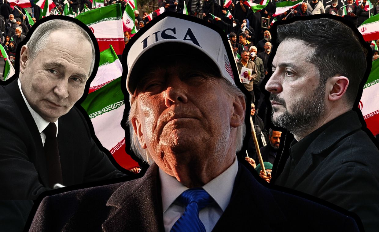 Iran zastępuje Ukrainę w agendzie Trumpa. Zyskuje Rosja.