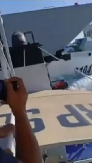 Gonił filipińską straż. Chińskie okręty zderzyły się ze sobą