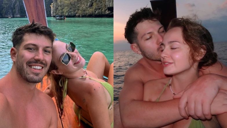 Wiktoria Gąsiewska pozuje z ukochanym na zdjęciach z wakacji