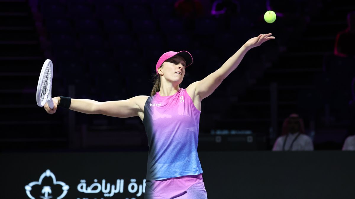 PAP / Marcin Cholewiński / Iga Świątek w WTA Finals 2024