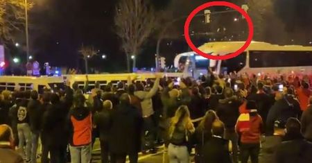 Skandal podczas przejazdu autokaru Realu Madryt. Te obrazki obiegły świat