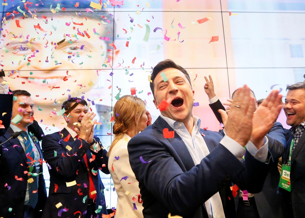 Ukraina. Wołodymyr Zełenski wygrał wybory. Kim jest nowy prezydent?