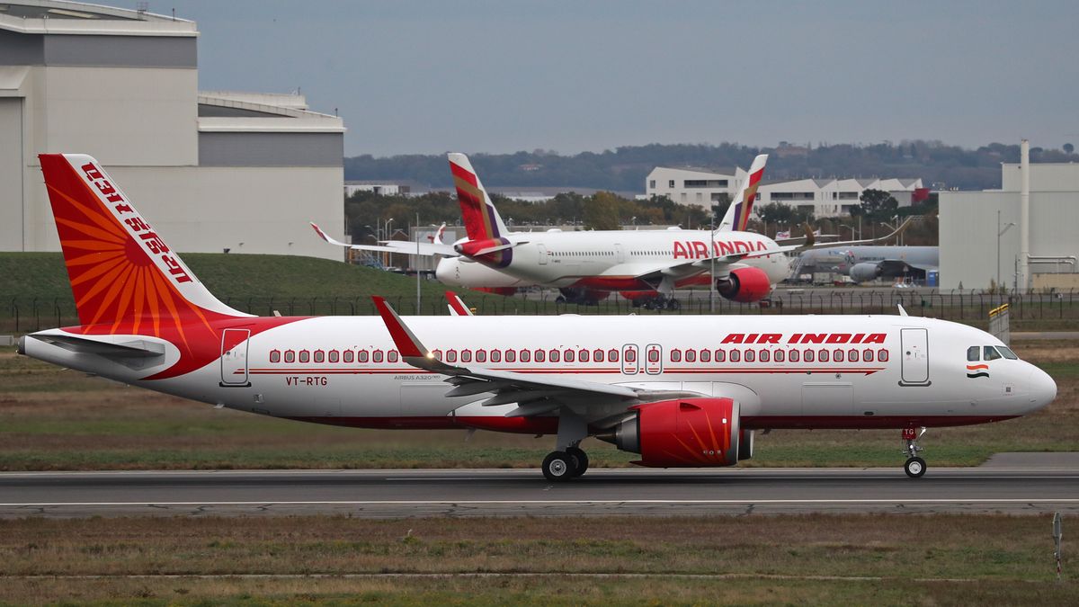 An Airbus A320-251N is being delivered to Air India from Toulouse Blagnac Airport in Toulouse, France, on December 7, 2023. (Photo by Urbanandsport/NurPhoto via Getty Images)