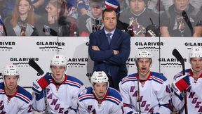 NHL: trener New York Rangers wygrał 600. mecz
