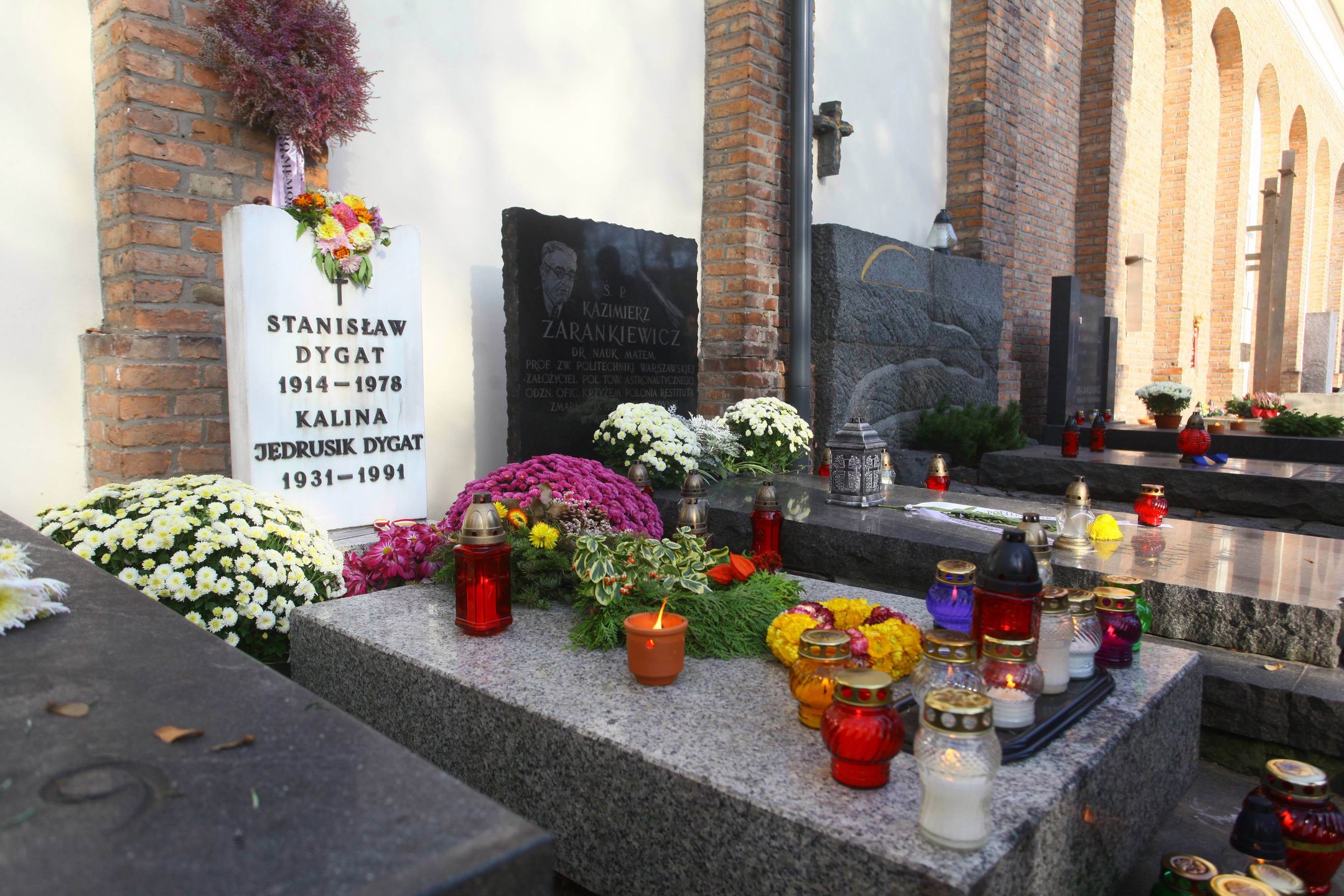 Kalina Jędrusik - grób, 1 listopada 2019