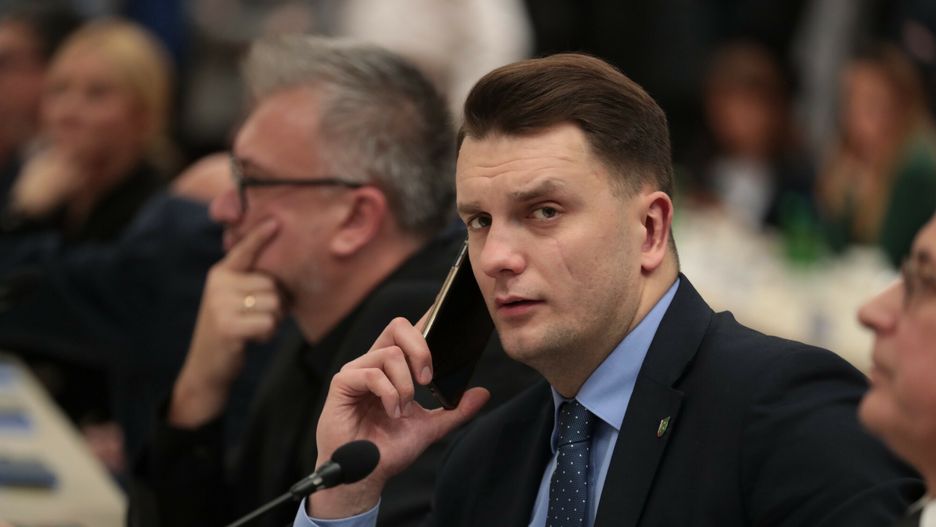 Sesja sejmiku wojew�dztwa lubuskiego w Zielonej G�rze22.11.2018 Zielona Gora Sesja sejmiku wojewodztwa lubuskiego N/z Lukasz Mejza Bezpartyjni Samorzadowcy radny sejmiku wojewodztwa lubuskiego   fot. Piotr Jedzura/REPORTERPiotr Jedzura/REPORTER