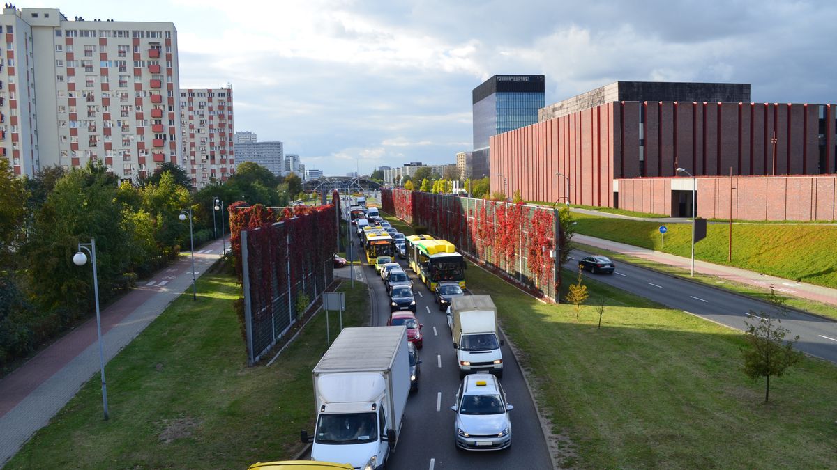 Korki na autostradzie A1, A4 i Zakopiance 