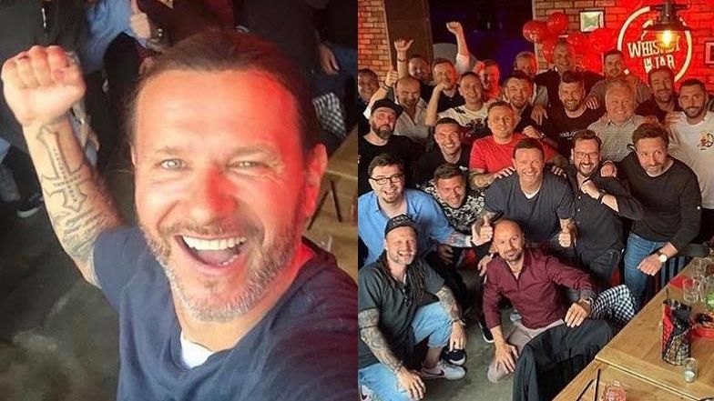 Radosław Majdan chwali się pępkowym